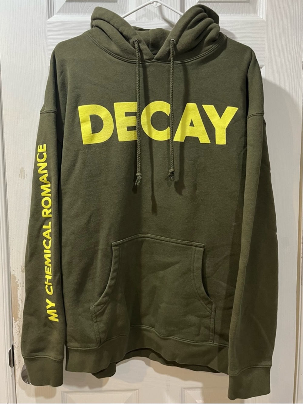 My Chemical Romance Olive Green 'DECAY' Pullover Hoodie